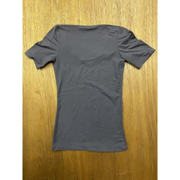 Gaze USA Women's Gray Viscose Stretch Top Blouse Small - Picture 5 of 5